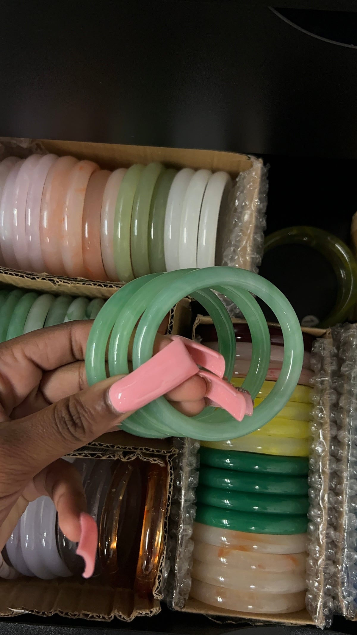 Jade Bangles - 62 mm