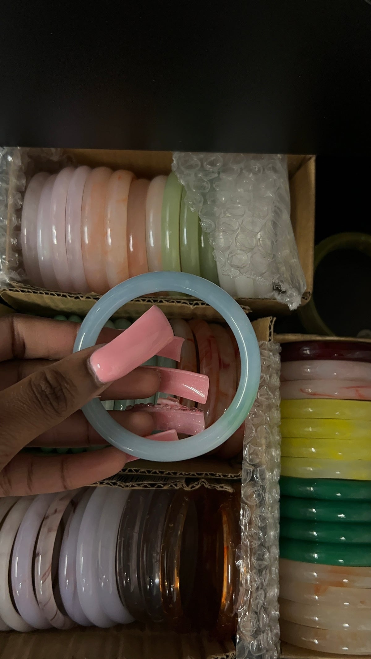 Jade Bangles - 62 mm