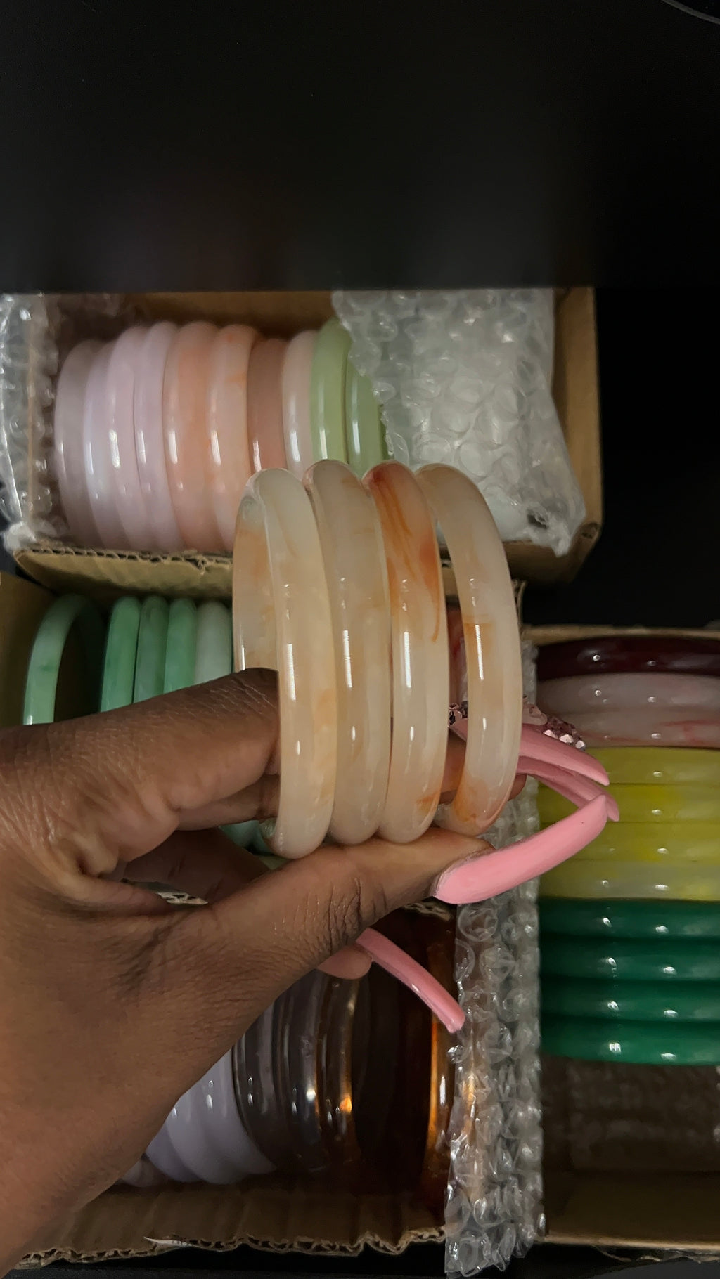 Jade Bangles - 62 mm