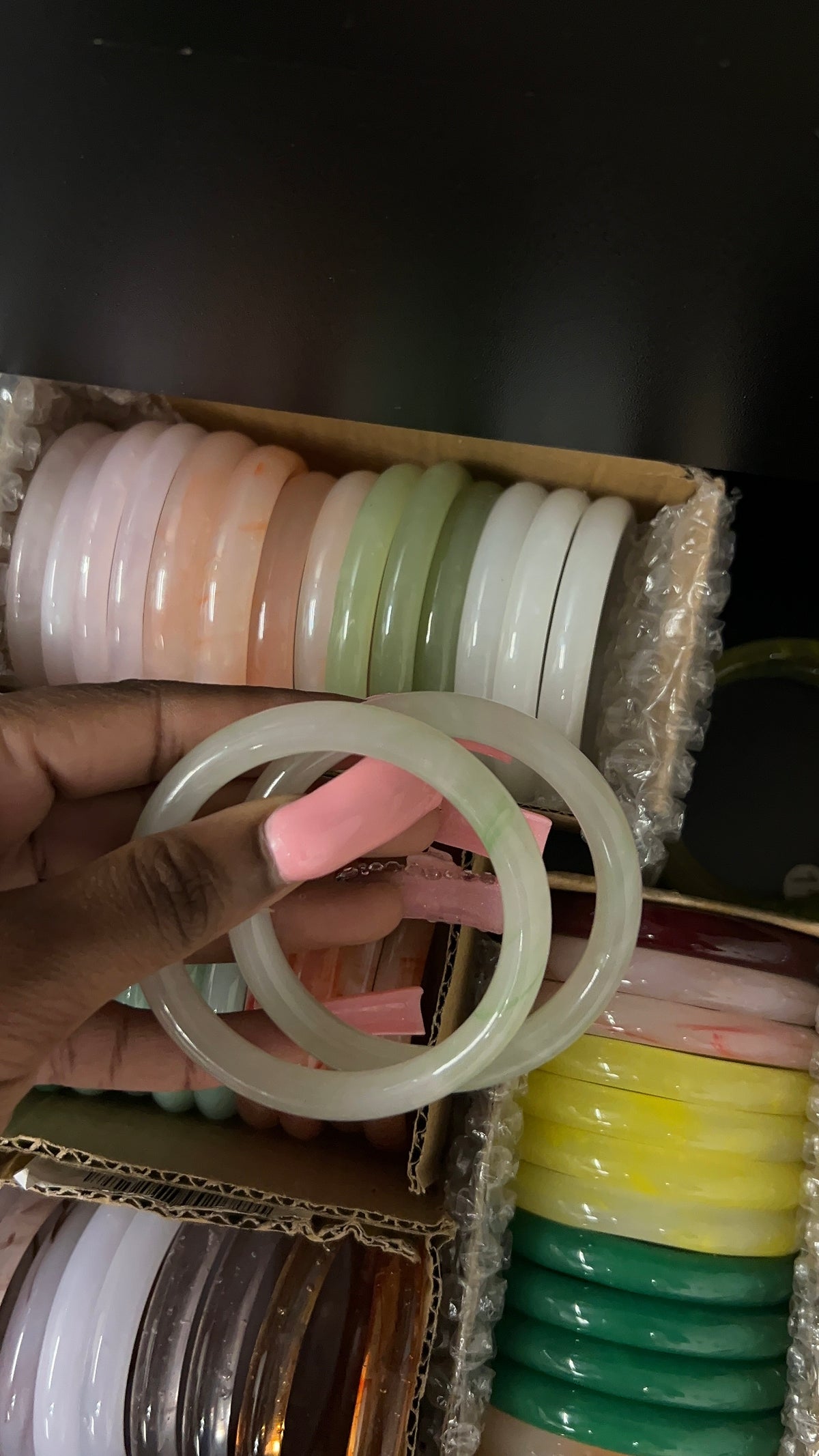 Jade Bangles - 62 mm