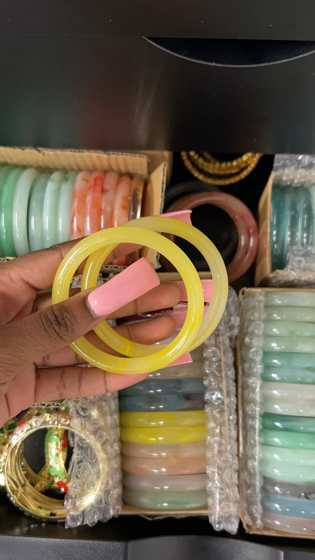 Jade Bangles - 62 mm