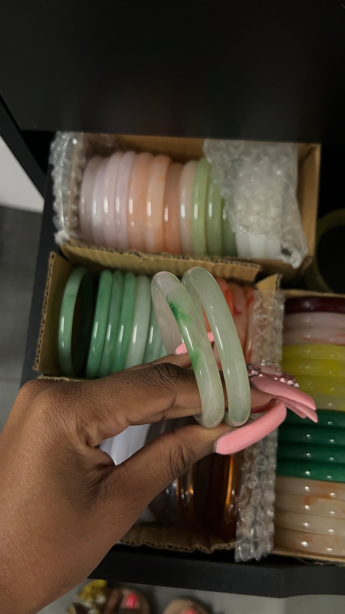 Jade Bangles - 62 mm