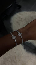 Clover Tennis Bracelet