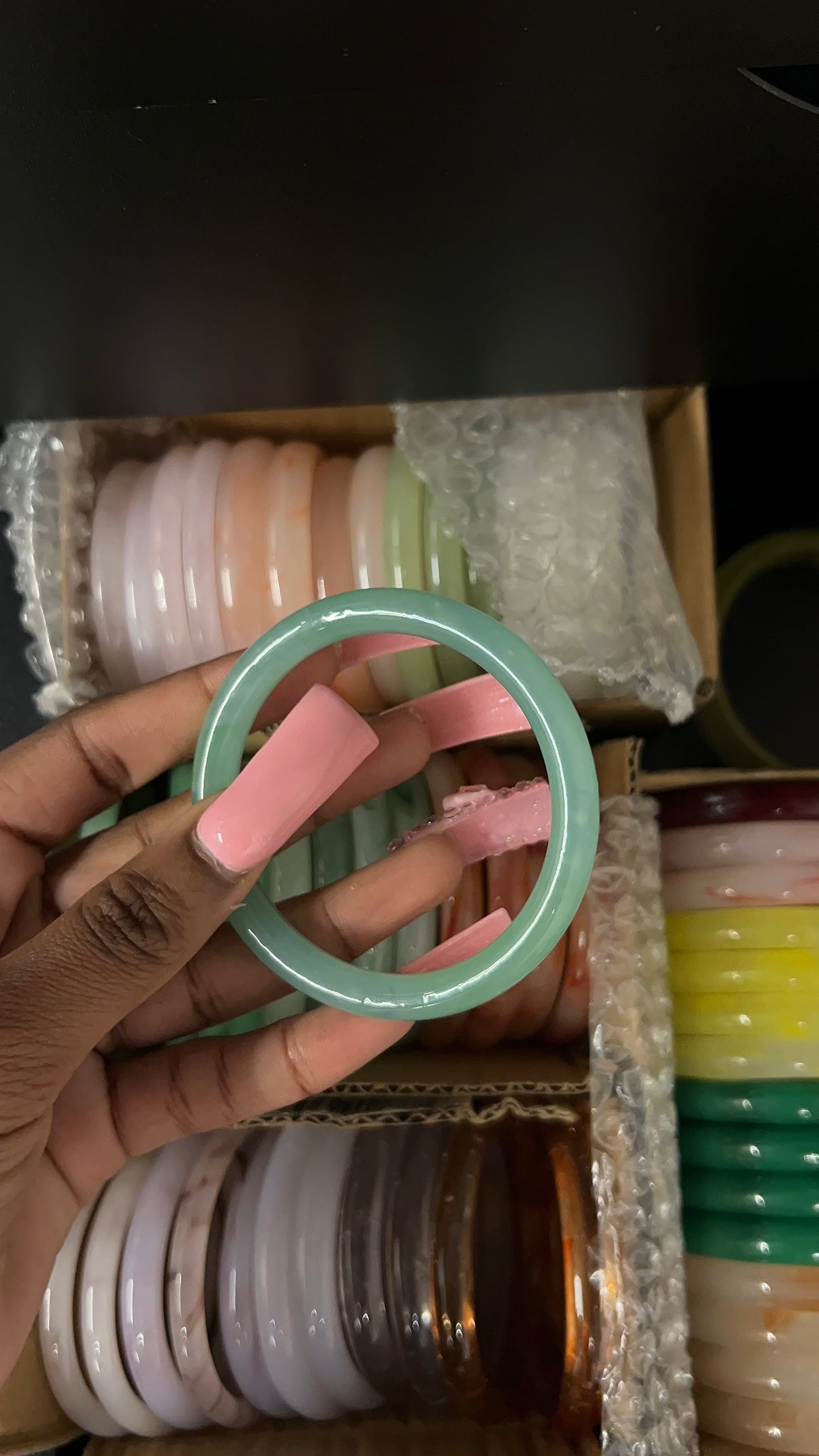 Jade Bangles - 62 mm